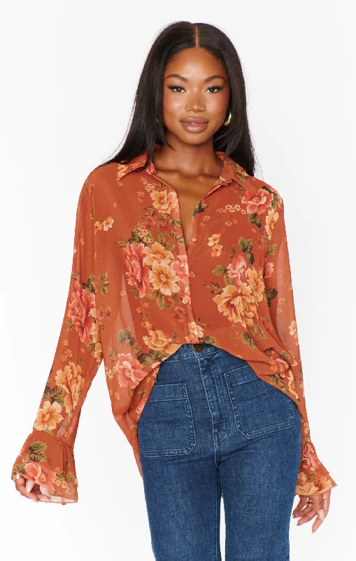 Carmela Top Preppy Women's College