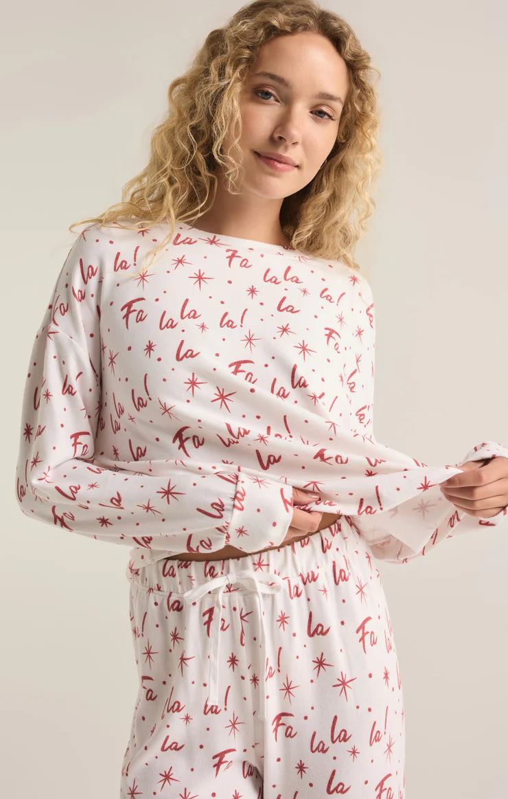 Fa La La Cloud Knit Top Practical Women's Quick - dry