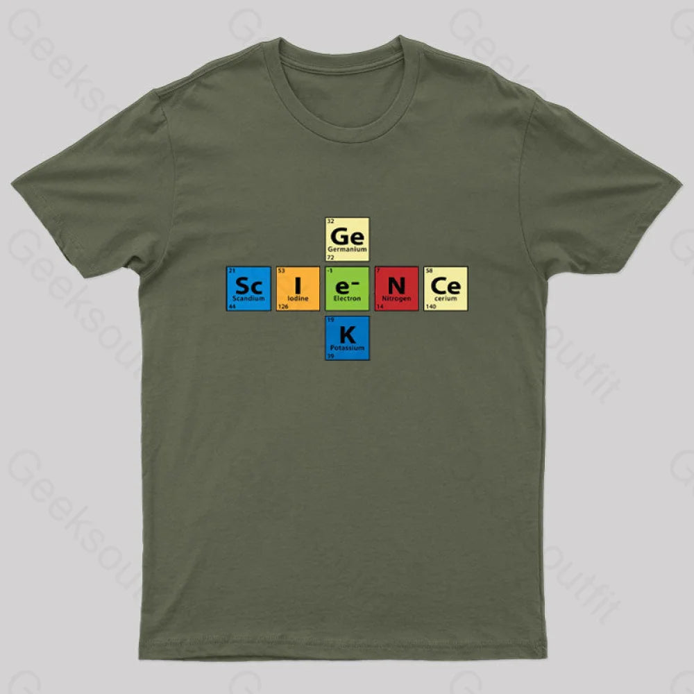 Science Geek T-Shirt Compression