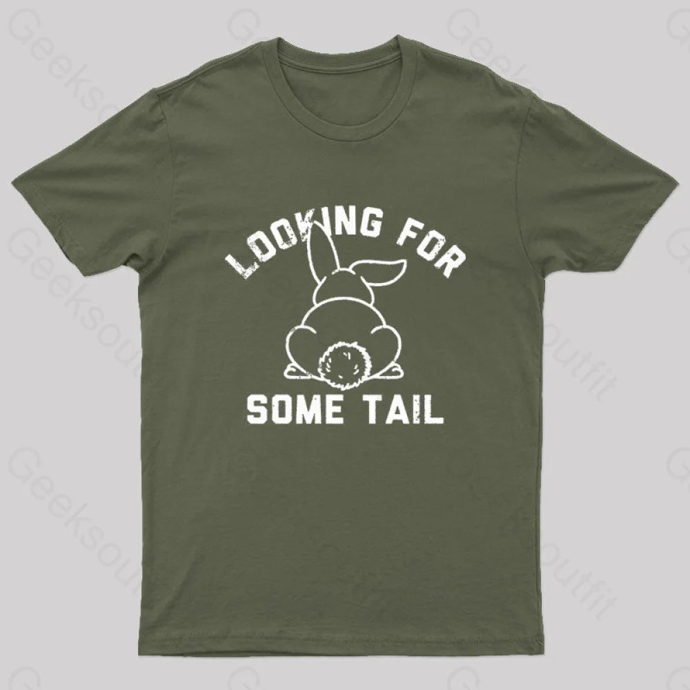 Looking For Some Tail Nerd T-Shirt Practical Women's Multi - 