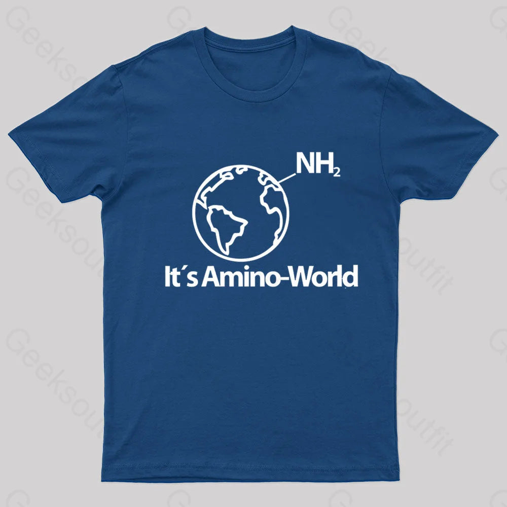 Amino World Nerd T-Shirt Bold Women's Statement