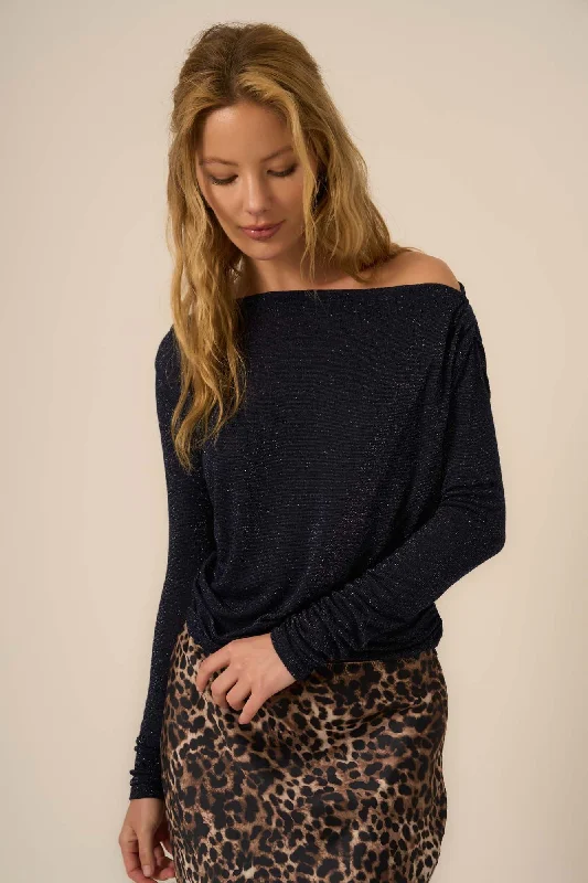 Feeling it Off the Shoulder Longsleeve Country