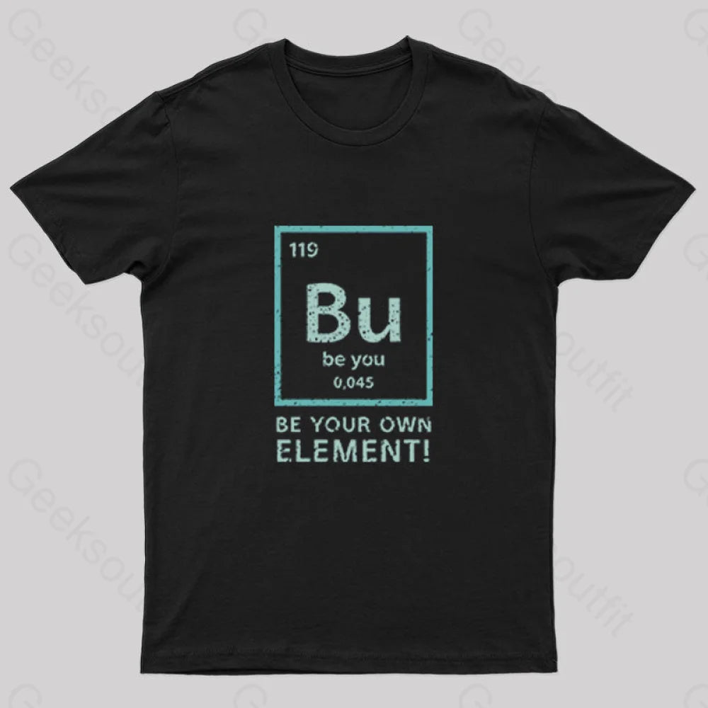 Bu - Be You Element Geek T-Shirt Elegant Women's Formal 