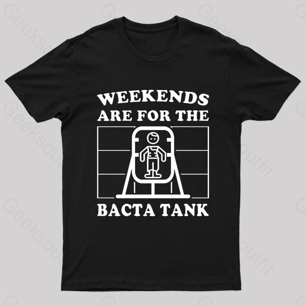 Weekends Are For The Bacta Tank Geek T-Shirt Dynamic Women's High - energy