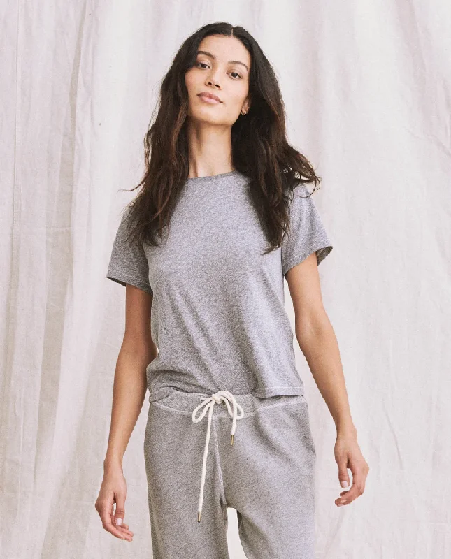 The Great - The Little Tee In Heather Grey Women
