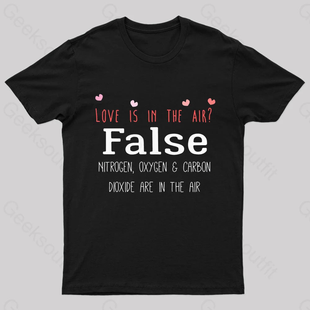 Love Is In The Air Nerd T-Shirt Earthy Women's Hemp - based