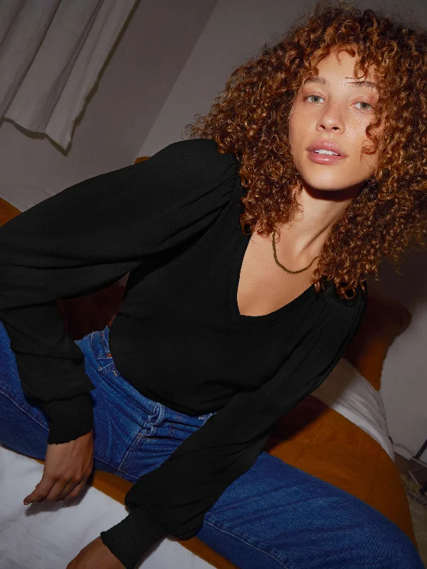 Tabitha Full Sleeve V-Neck Unique Women's Upcycled