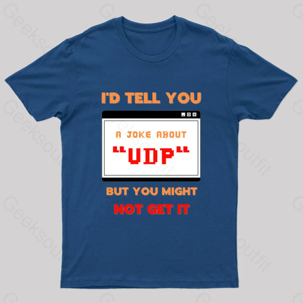 UDP Joke Nerd T-Shirt Traditional Women's Wool