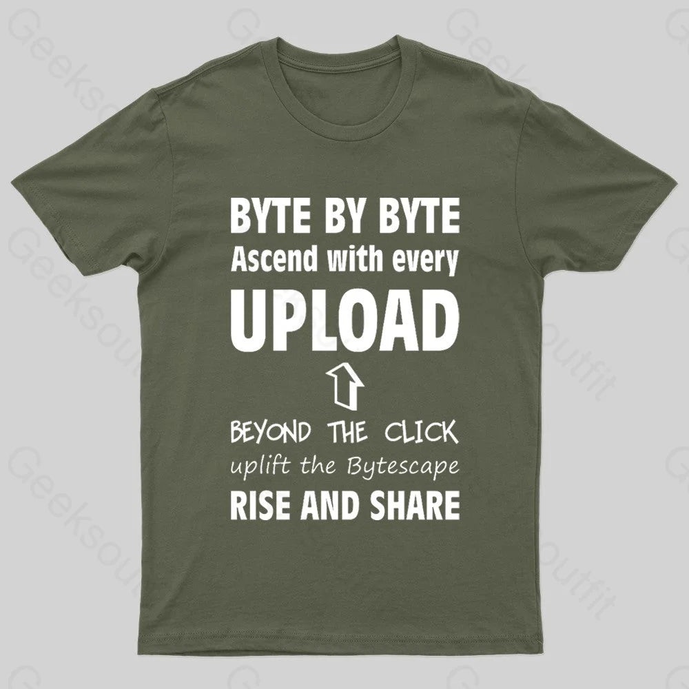 Upload Nerd T-Shirt Street