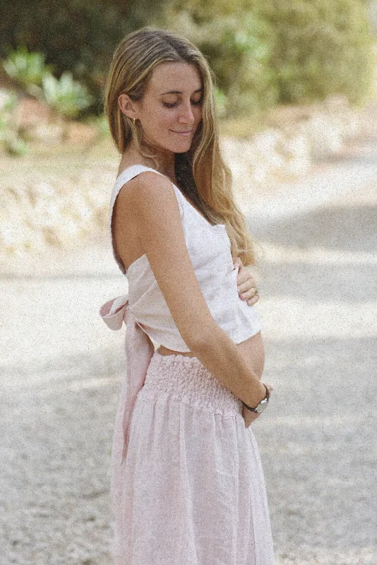 The Positano Top // Blush Country