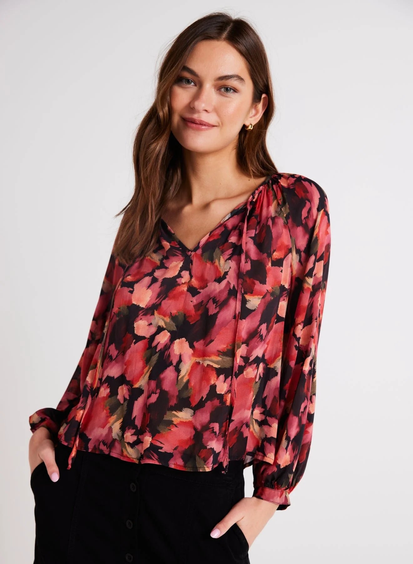 Shirred Raglan Earthy Women's Hemp - based