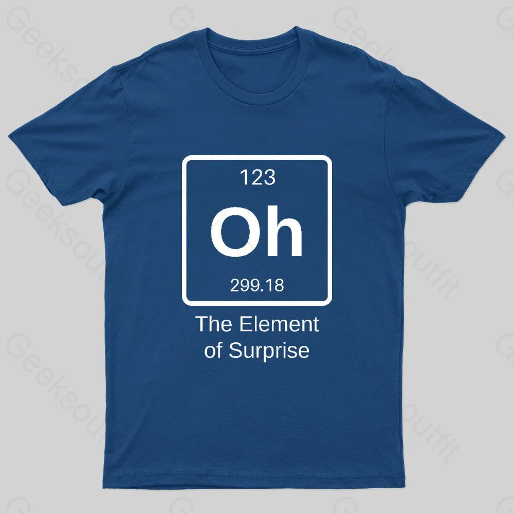 The Element Of Surprise Nerd T-Shirt Feminine Women's Style 