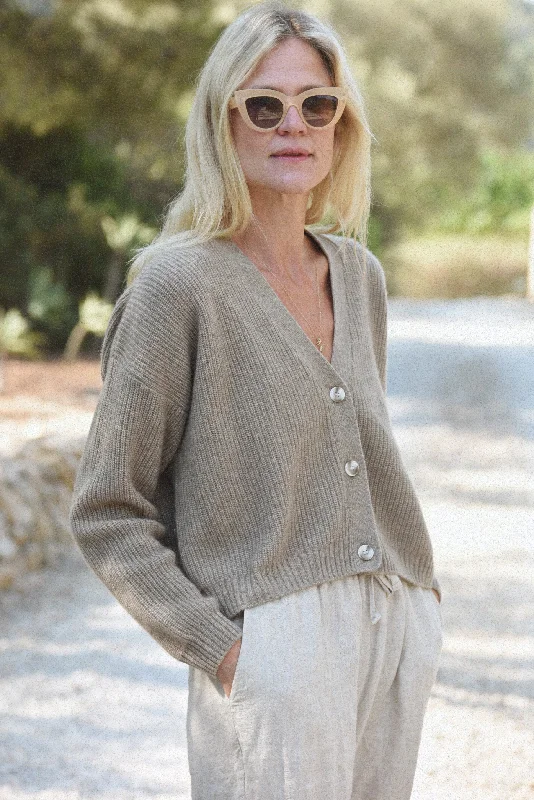 The Cashmere Muma Cropped Cardigan // Rye Bold Women's Statement