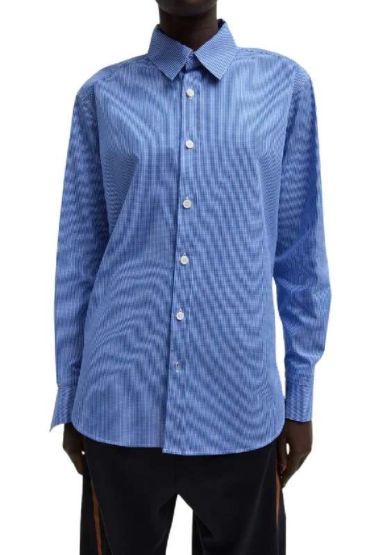 Mini Check Slim Shirt Compression