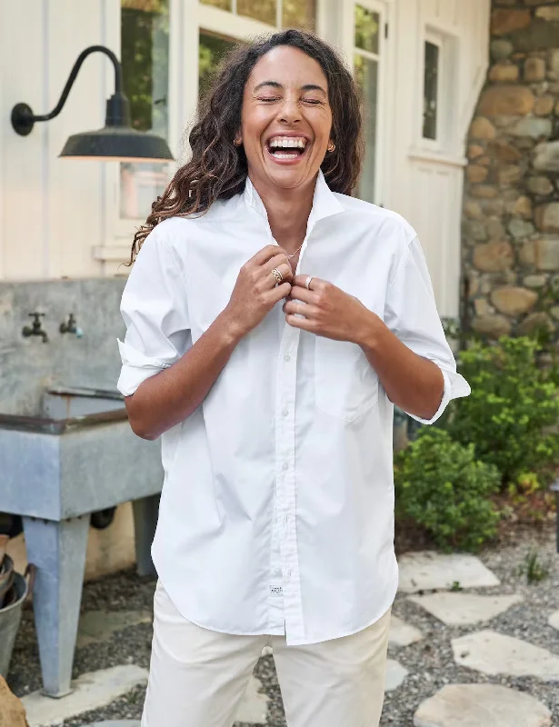 Frank & Eileen - Joedy in White Superluxe British Gentlewoman Style