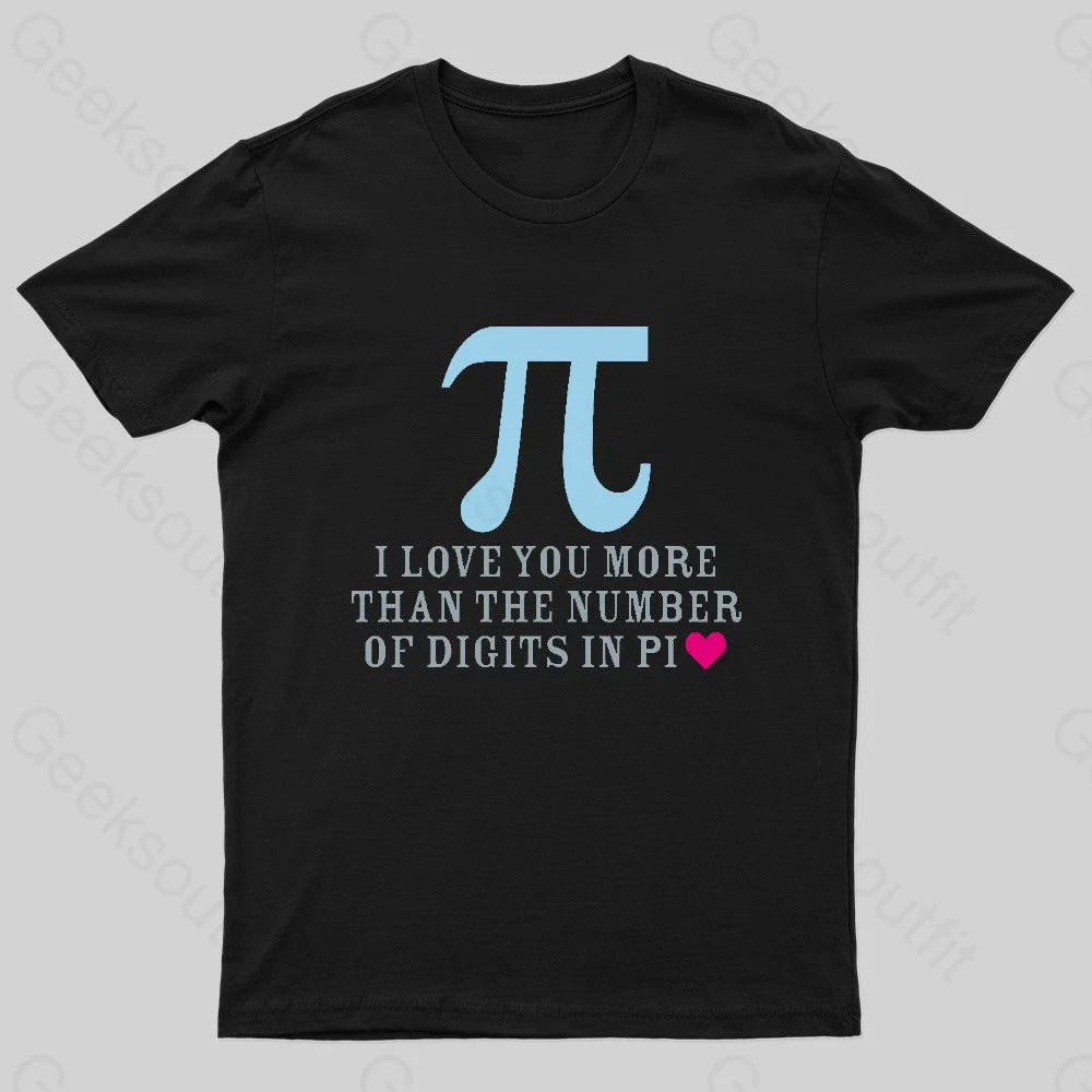 Digits In Pi Geek T-Shirt Modern Women's 