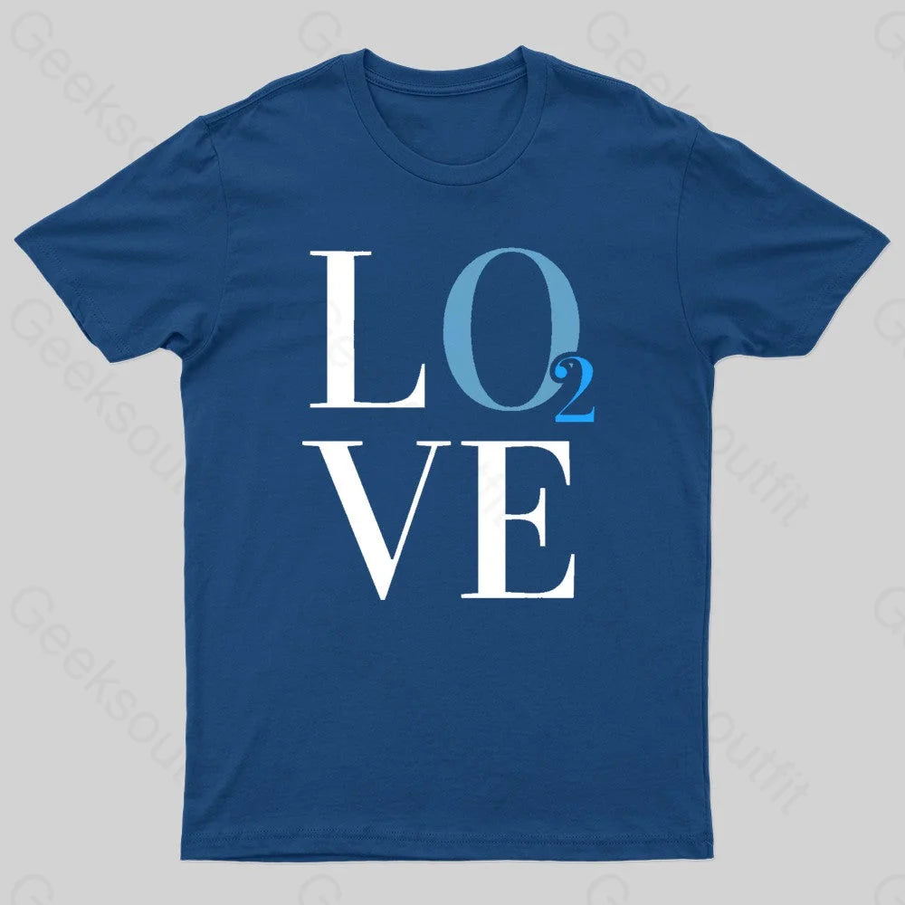 LOVE Breathes Life Geek T-Shirt Youthful Women's Anime - inspired
