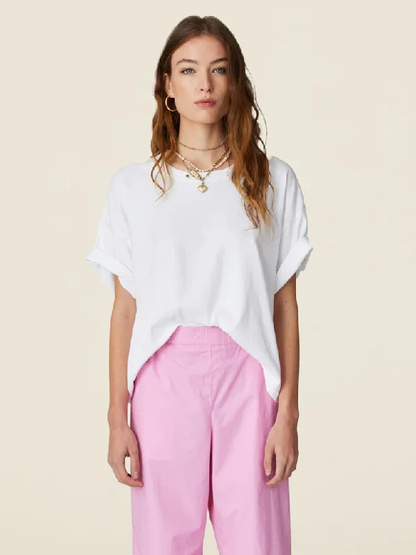 Xirena - Palmer Tee In White Modern Women's Tech