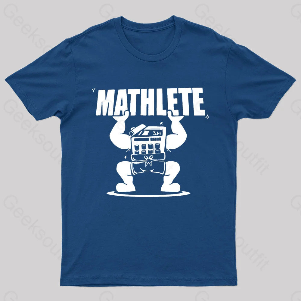 Mathlete Geek T-Shirt Laid - back Women's Vibe
