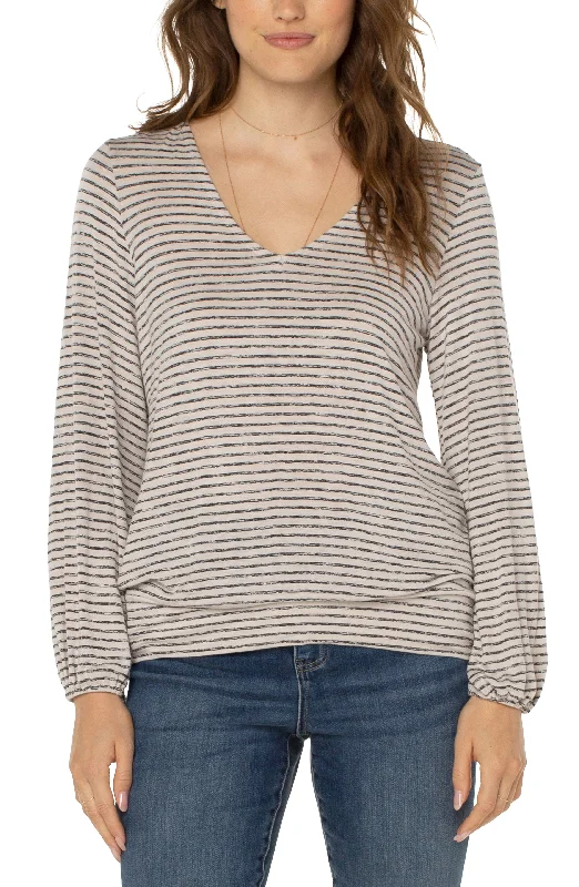 Twist Back Longsleeve Knit Cashmere