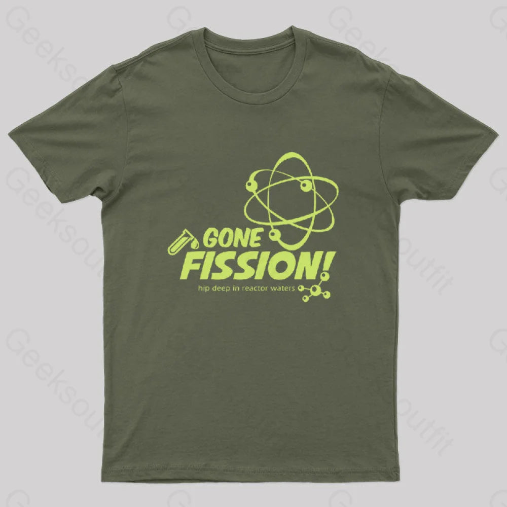 Gone Fission! Punny T-Shirt Dynamic Women's Moto