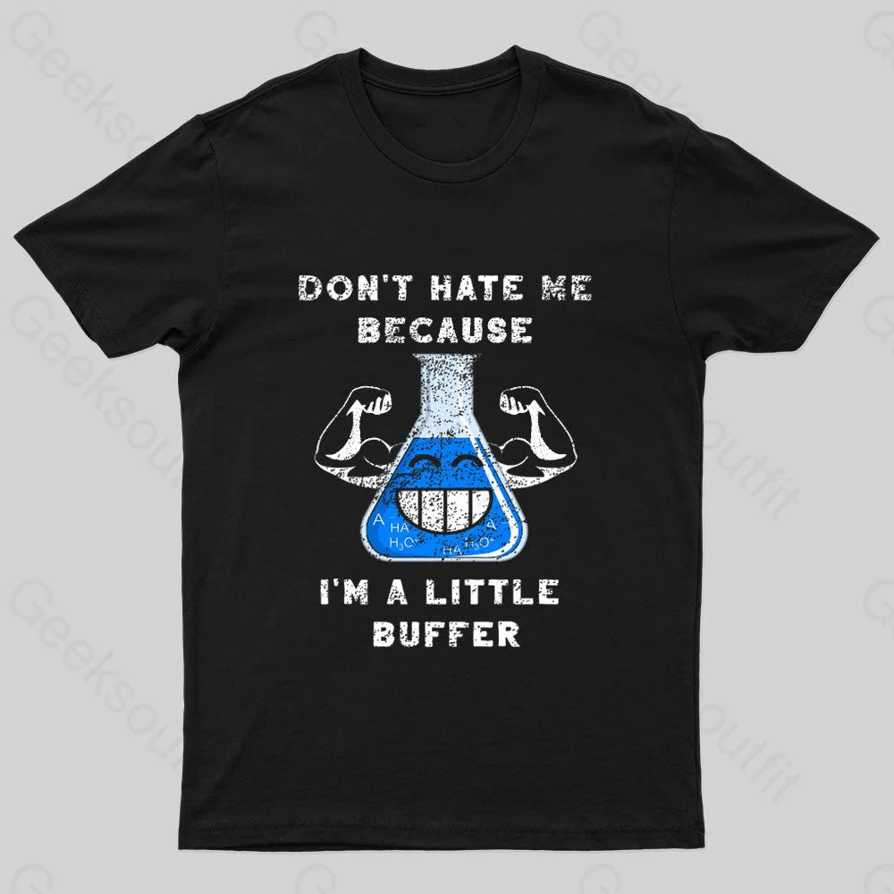 I'm A Little Buffer Geek T-Shirt Casual Women's Japanese 