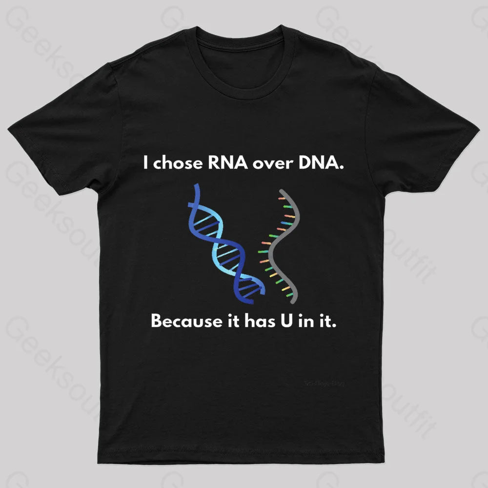 I Come Rna Over Dna Geek T-Shirt Casual Women's Japanese 