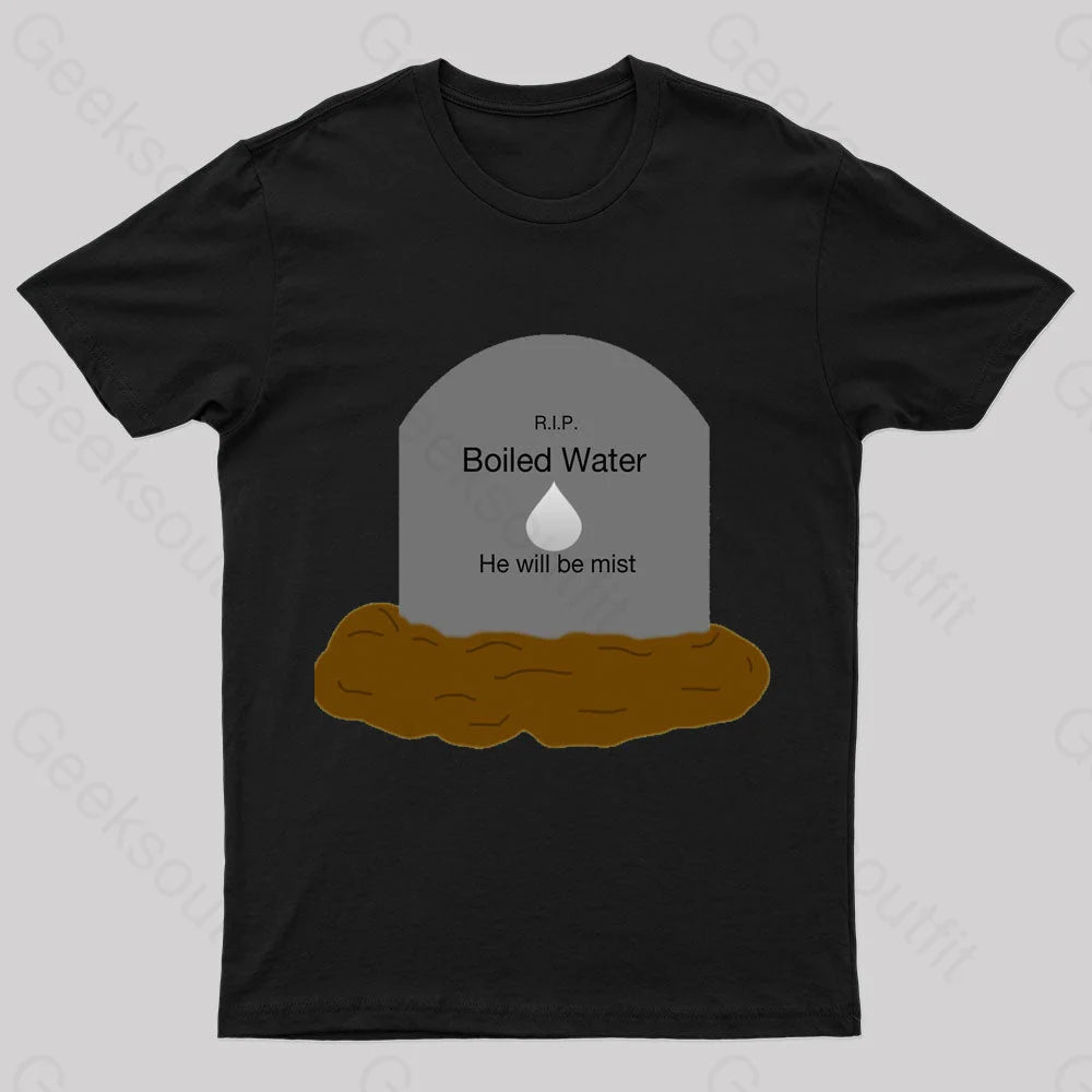 RIP Boiled Water Nerd T-Shirt Dapper Women's 1920S