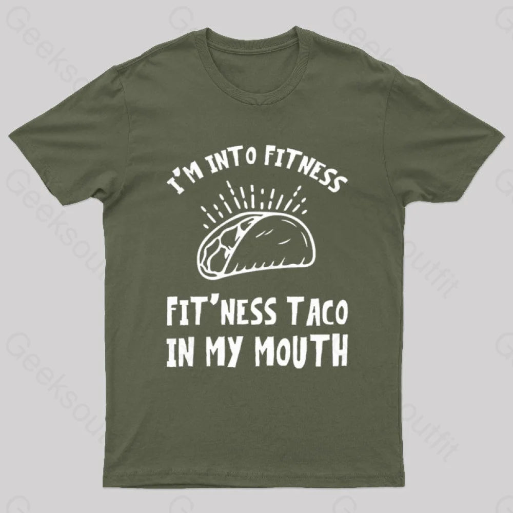 I Am Into Fitness Geek T-Shirt Adventure