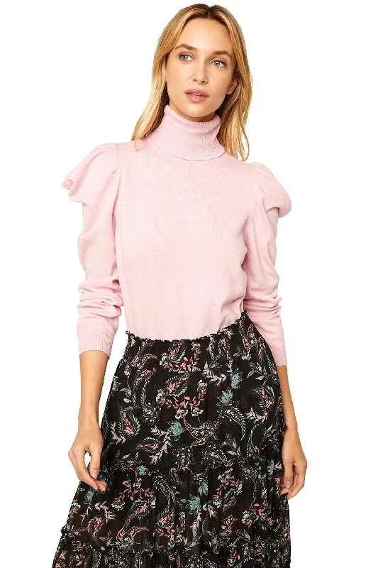 Misa - Gabriela Top in Sweet Pink Sporty Women's Athleisure 
