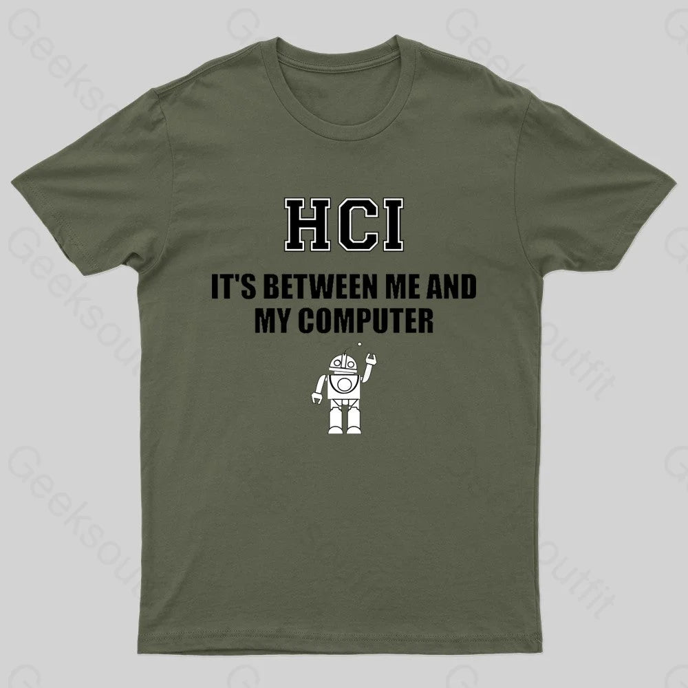 Human Computer Interaction Geek T-Shirt Confident Women's Power
