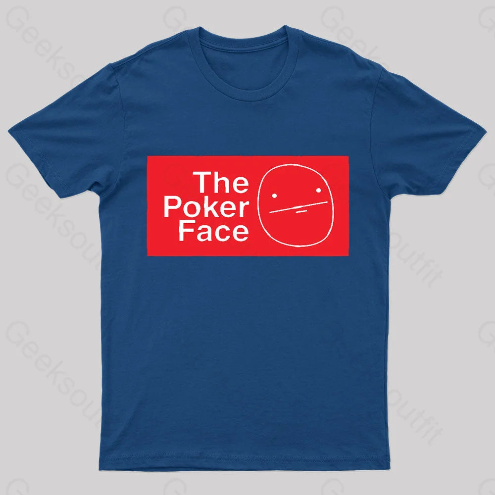 The Poker Face Nerd T-Shirt Traditional Women's Wool