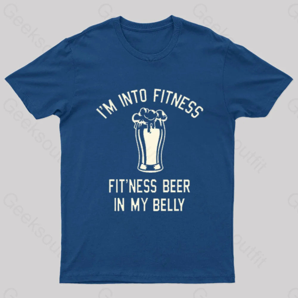 I Am Into Fitness Nerd T-Shirt Athletic Women's High - 