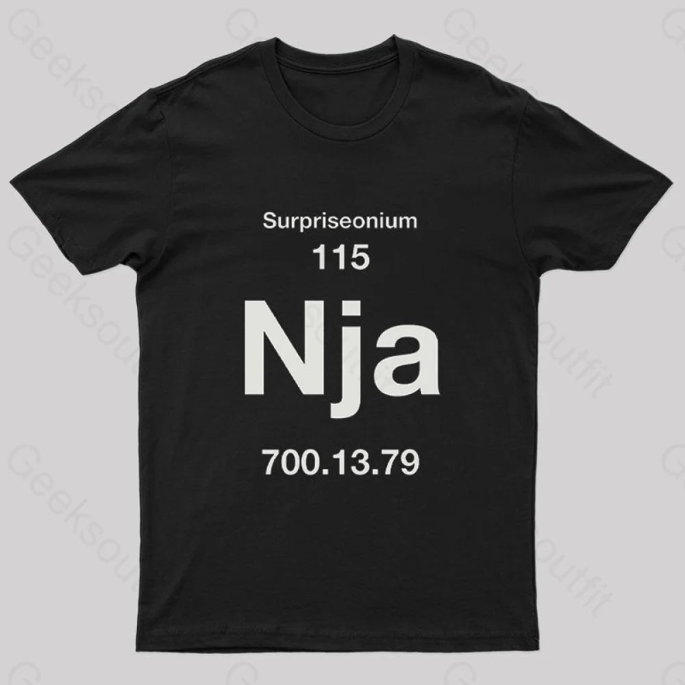 The Element of Surprise Nerd T-Shirt Refined Women's Hand - crafted