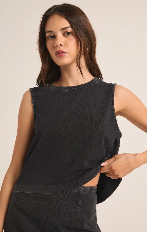 Sloane Jersey Muscle Tank Adventure