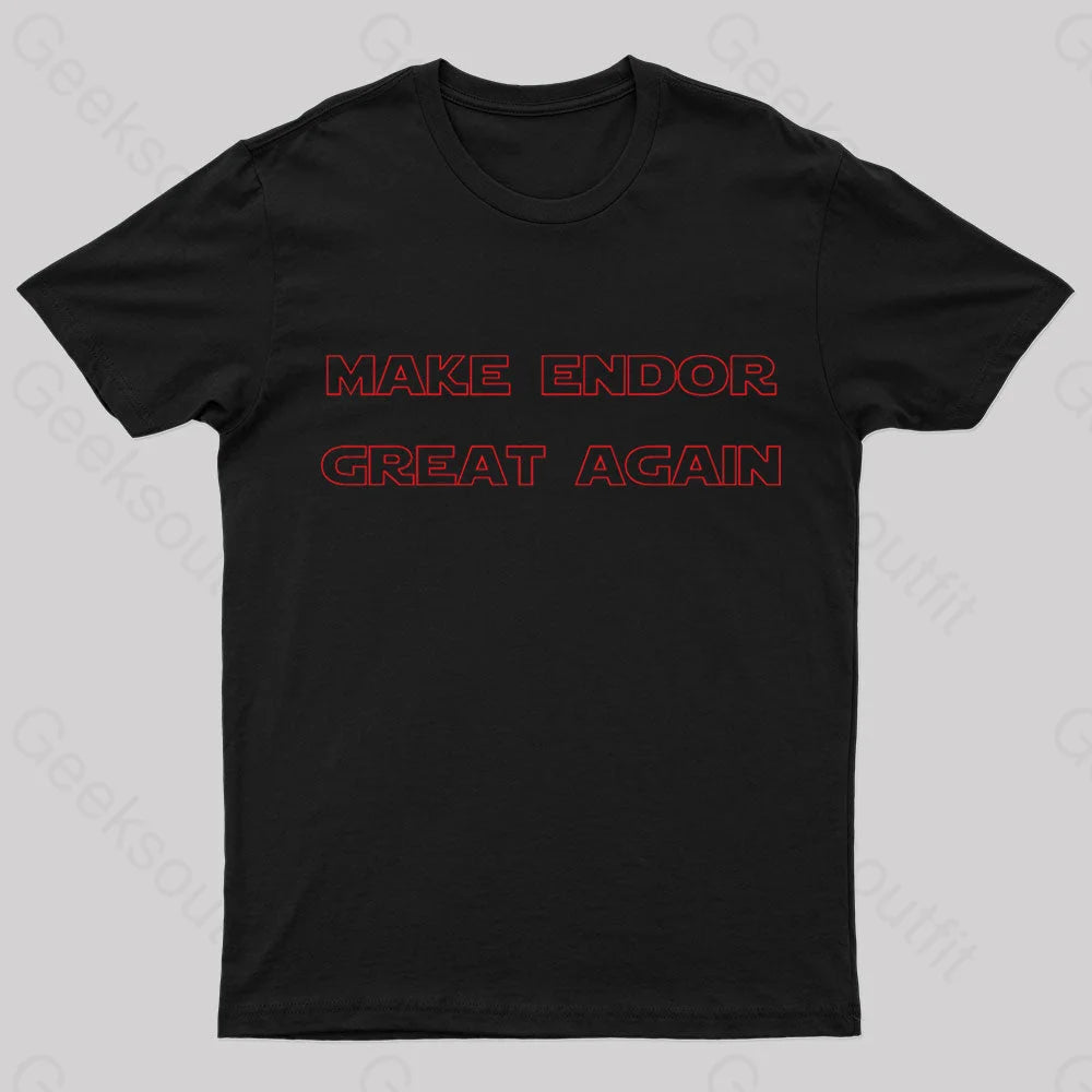 Make Endor Great Again Nerd T-Shirt Artistic Women's Hand - painted