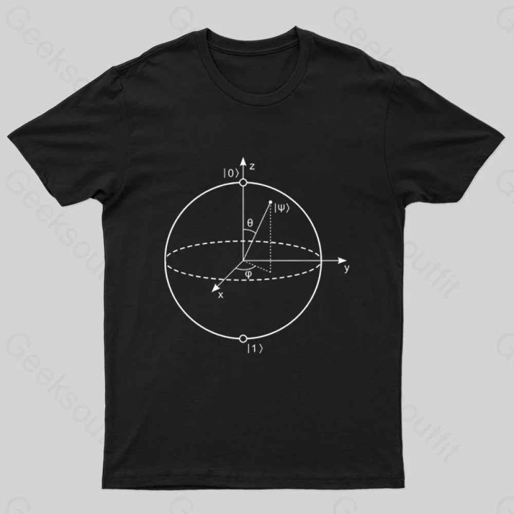 Bloch Sphere Geek T-Shirt Cozy Women's Winter