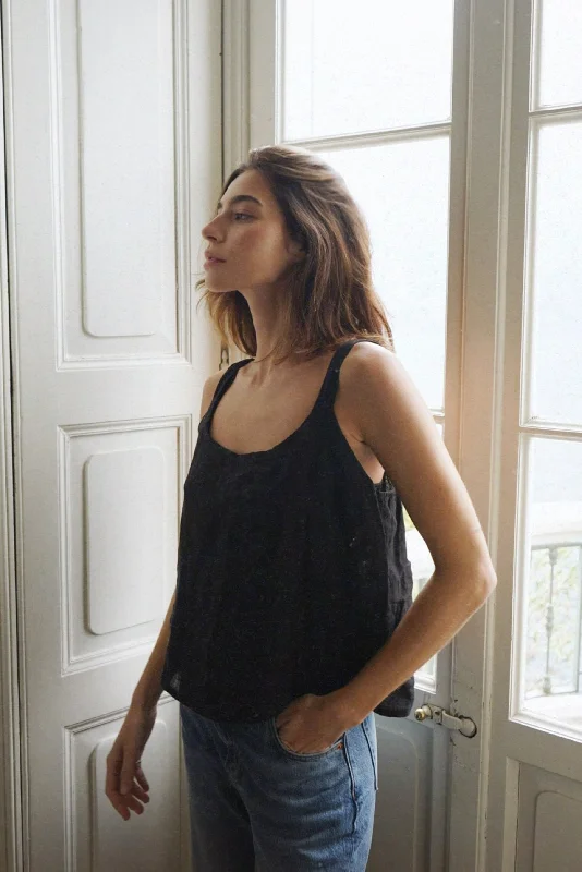 Playa Top // Noir Cashmere