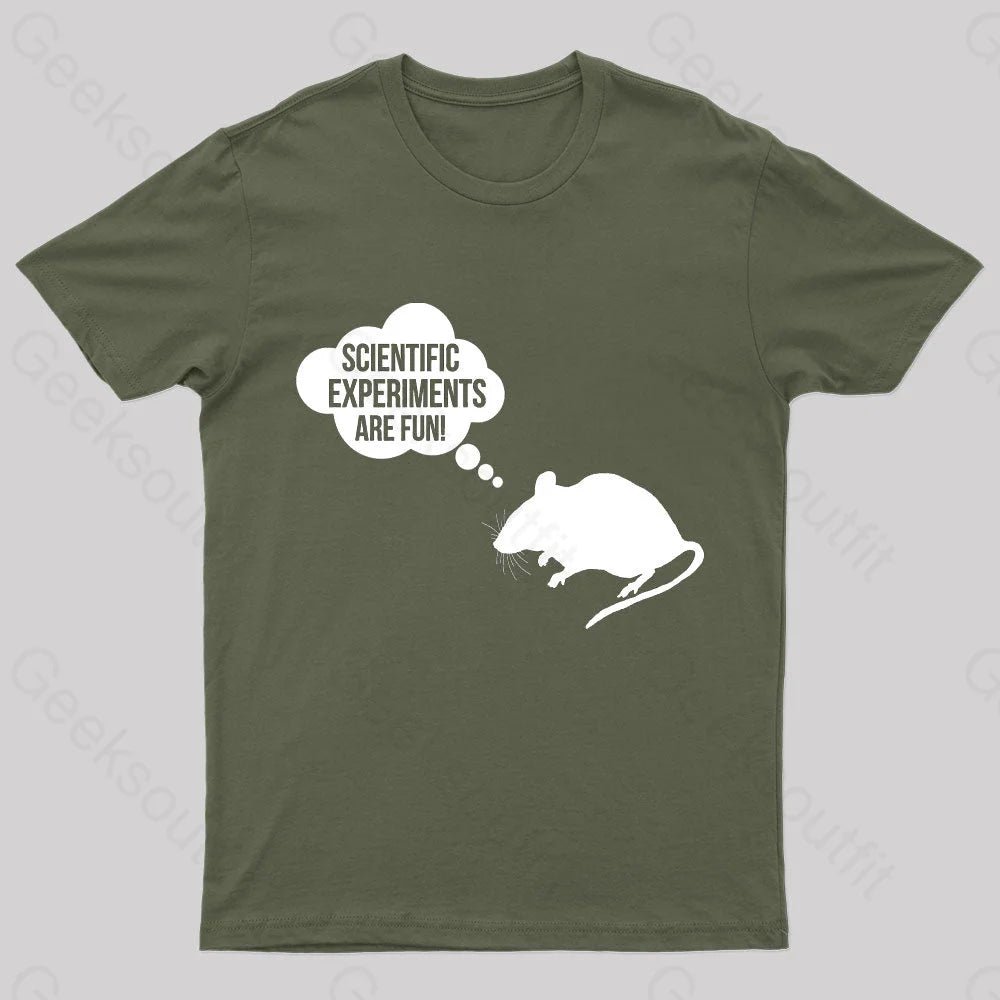 Scientific Experiments Are Fun Nerd T-Shirt Relaxed Women's 