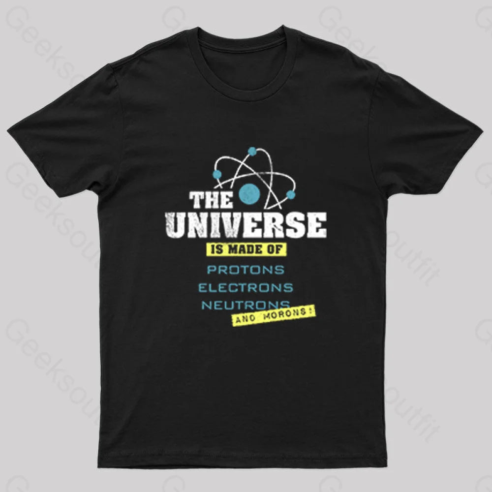 The Universe is Made of Science T-Shirt Casual Women's Japanese 
