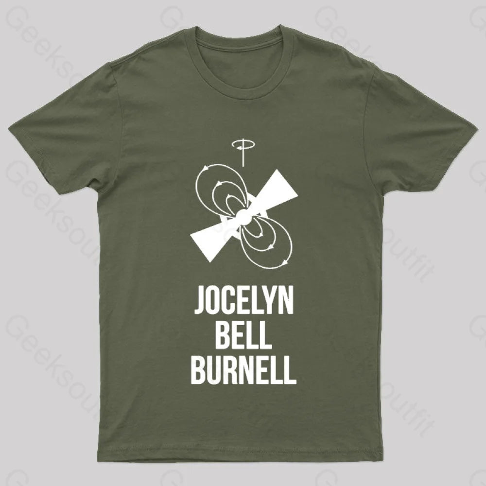 Jocelyn Bell Burnell Nerd T-Shirt Preppy Women's College
