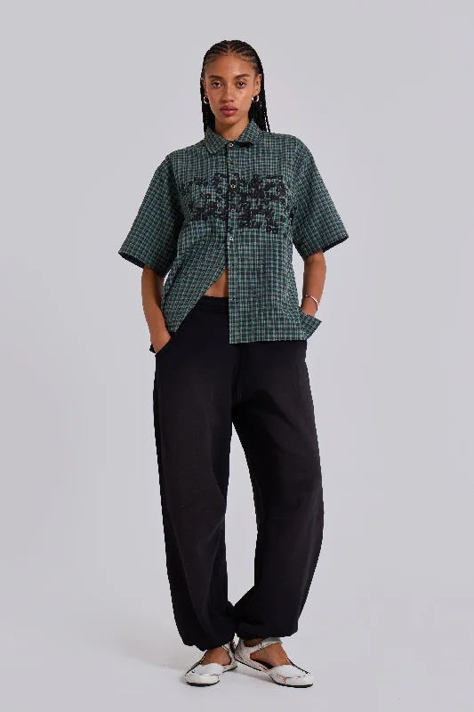 Typo Shirt Dapper Women's Bow - adorned