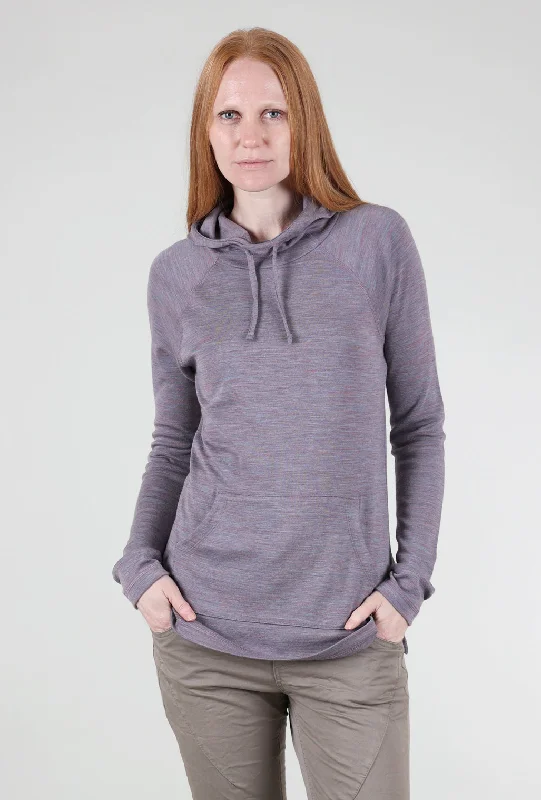 Thermal Drape Hood Base Layer, Chalk Violet Heather Rugged Women's Outdoor 