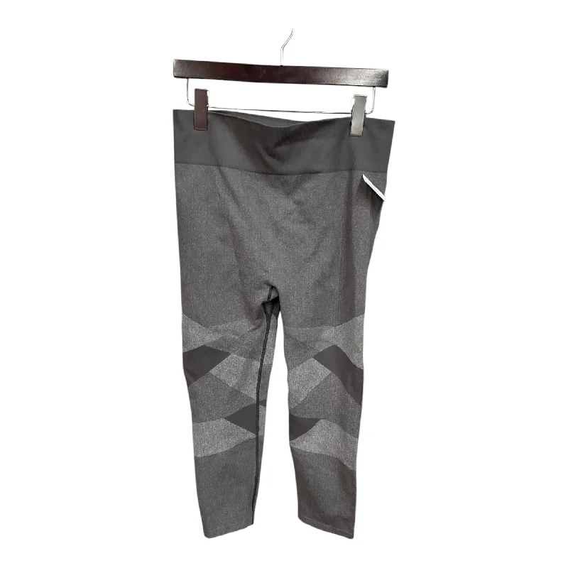 Athletic Leggings By Clothes Mentor In Grey, Size: 2x Hip Women's Urban
