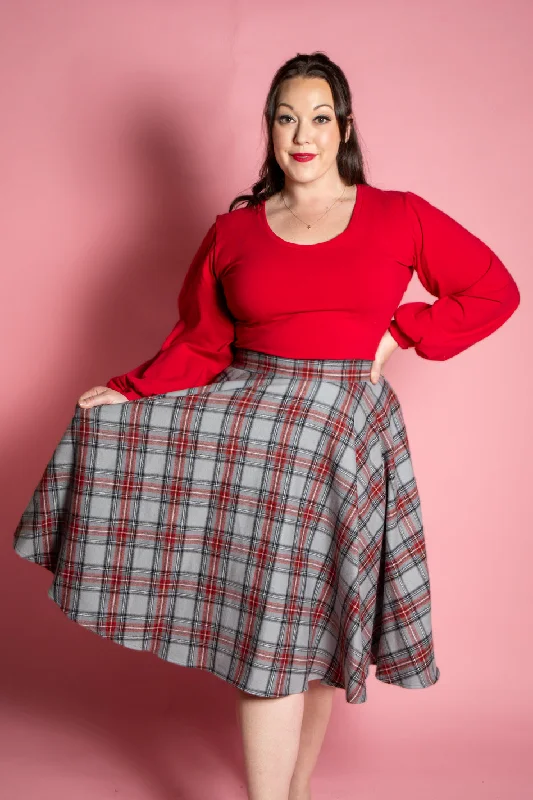 Grace Top - Red Youthful Women's Anime - inspired