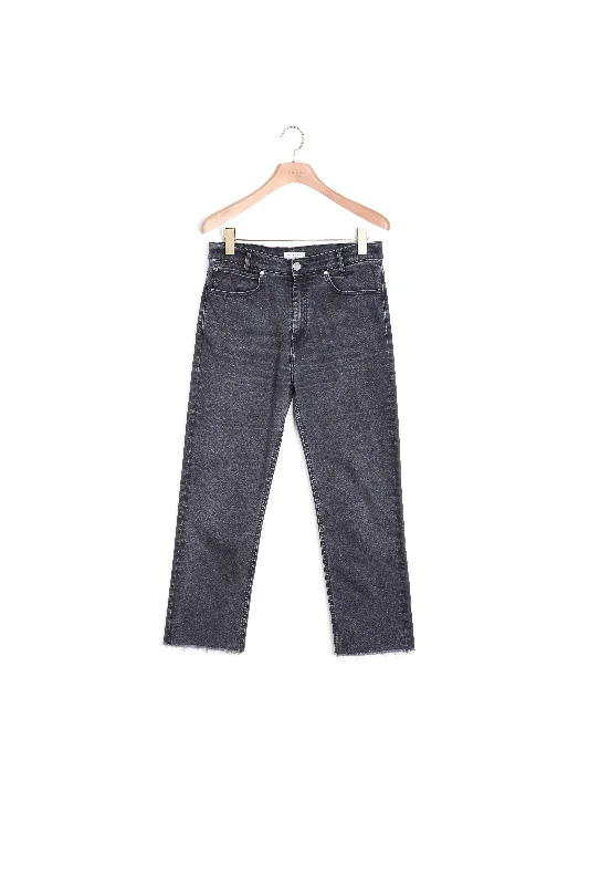Jean droit à bords francs Dynamic Women's High - energy