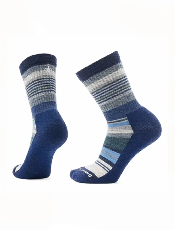 Everyday Joviansphere Crew Socks, Navy Classic Women's Tweed