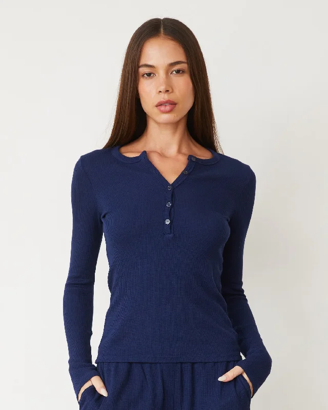Baby Thermal Henley Dapper Women's 1920S