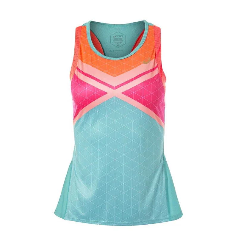 Asics - Women's Tennis GPX Tank Top (2042A138 300) Dapper Women's Bow - adorned