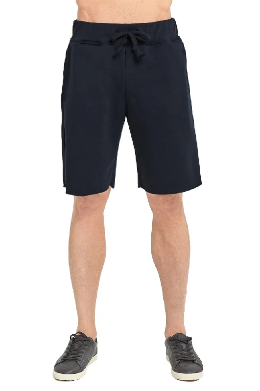 KNOCKER MEN'S FLEECE SHORTS (FS1000_BLK) Modern Women's 